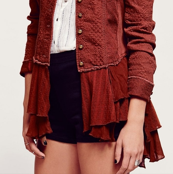 Free People Rust Jacket - Picture 2 of 16